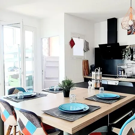 Apartment Standing 110m2 Lumineux, Clim, Balcons Perpignan