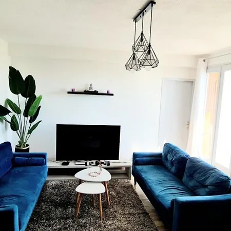 Standing 110m2 Lumineux, Clim, Balcons Daire *