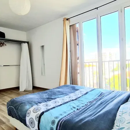 Appartement Standing 110m2 Lumineux, Clim, Balcons Perpignan