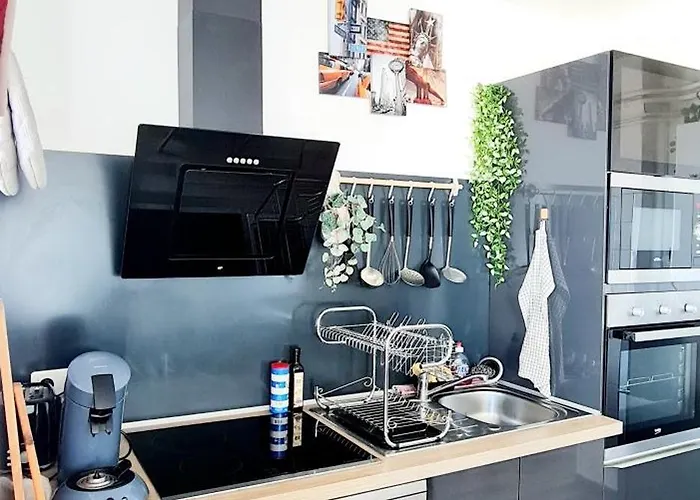 Standing 110m2 Lumineux, Clim, Balcons Apartamento Perpinhã