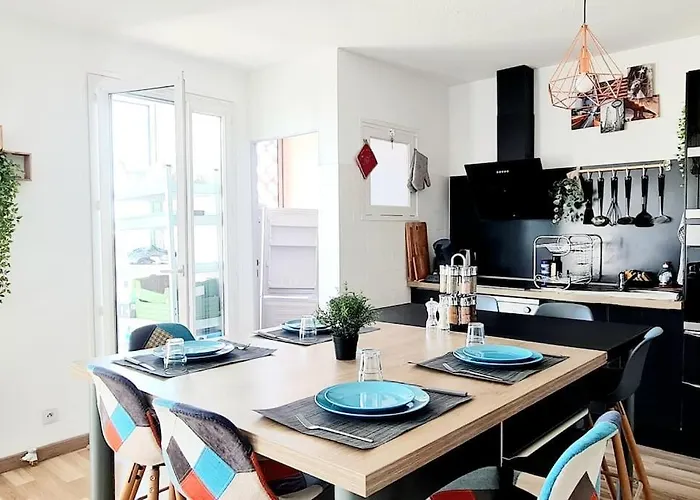 Apartamento Standing 110m2 Lumineux, Clim, Balcons Perpinhã